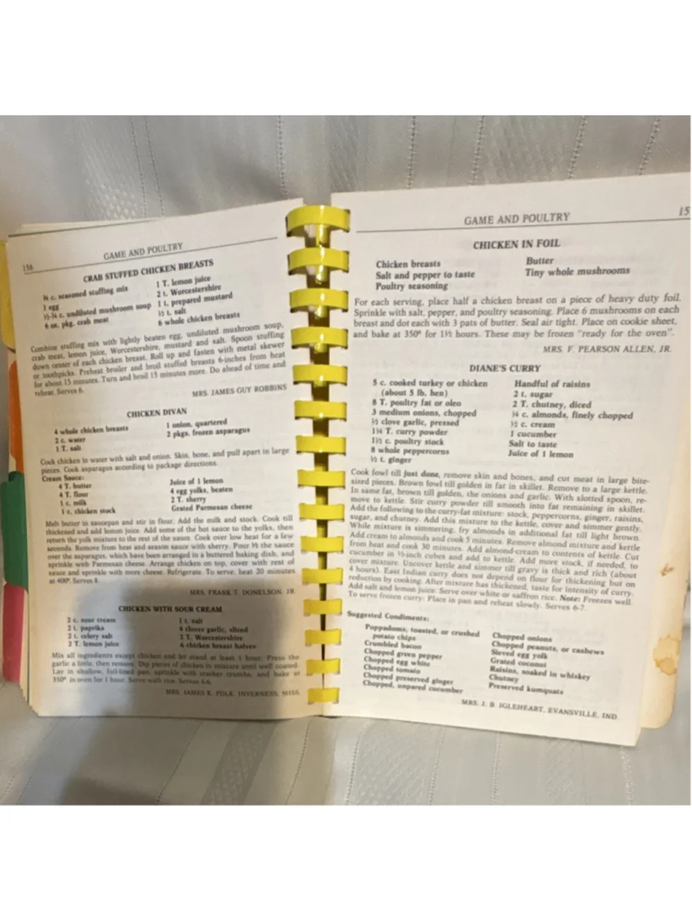 Party Potpourri Cookbook Junior League of Memphis Tennessee Recipes
